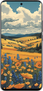 Силіконовий чехол Українське поле для Oppo Reno13 Pro - 6082u-3943 изображение 