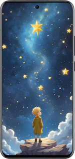 Силиконовый чехол Маленький принц для Oppo Reno13 Pro - 6326u-3943 изображение 