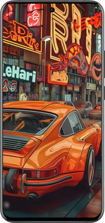 Силиконовый чехол Порше для Oppo Reno13 Pro - 6334u-3943 изображение 