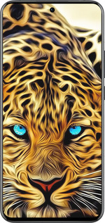 Силиконовый чехол Леопард для Oppo Reno13 Pro - 6611u-3943 изображение 