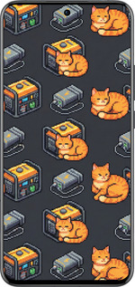 Силиконовый чехол Autonomous Zone для Oppo Reno13 Pro - 6771u-3943 изображение 