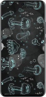 Силіконовий чехол Медузи для Oppo Reno13 Pro - 906u-3943 изображение 