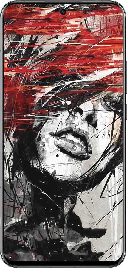 Силиконовый чехол Лицо девушки для Oppo Reno13 Pro - 1162u-3943 изображение 