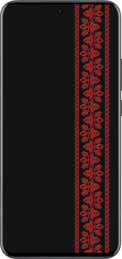 Силиконовый чехол Вышиванка 53 для Oppo Reno13 Pro - 2041u-3943 изображение 