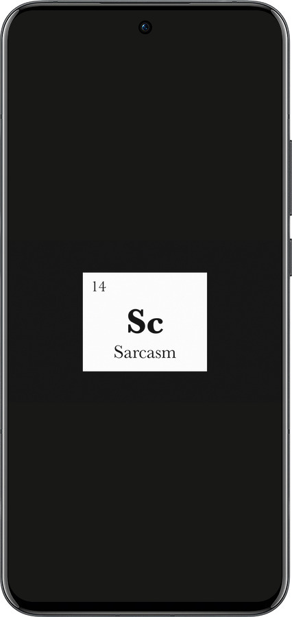 Силиконовый чехол Сарказм для Oppo Reno13 Pro - 4501u-3943 изображение 