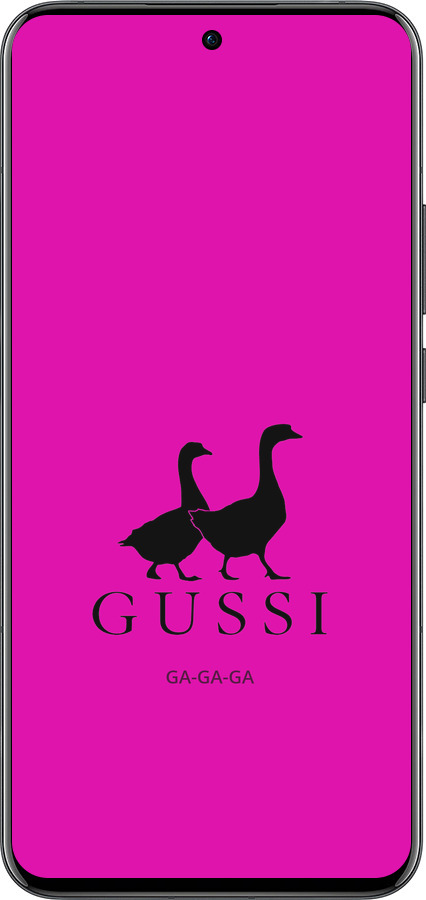 Силиконовый чехол Гуси для Oppo Reno13 Pro - 4561u-3943 изображение 