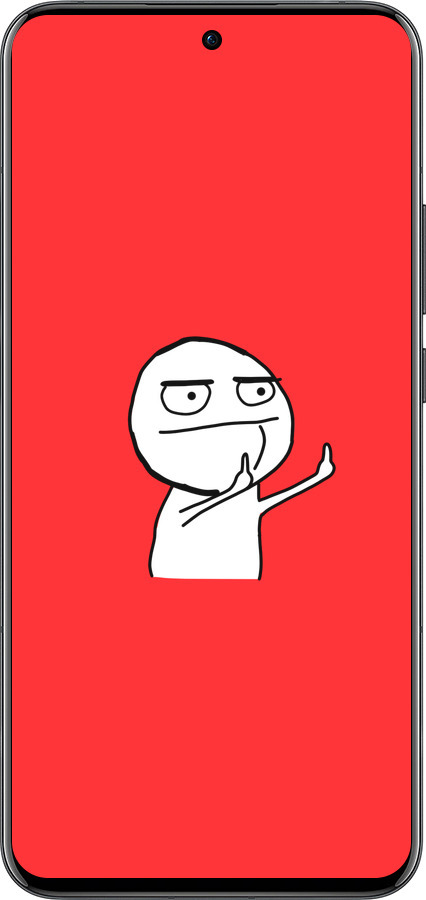 Силиконовый чехол Мем для Oppo Reno13 Pro - 4578u-3943 изображение 