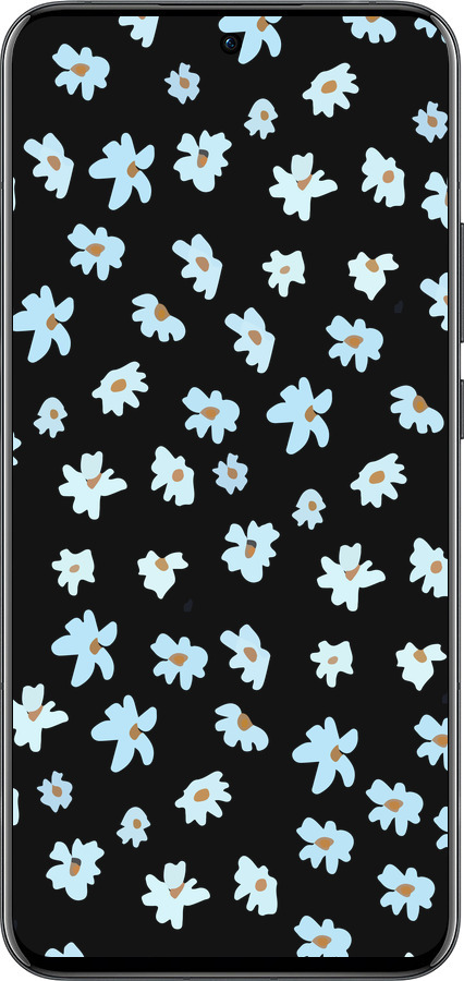 Силиконовый чехол Цветочный для Oppo Reno13 Pro - 4900u-3943 изображение 