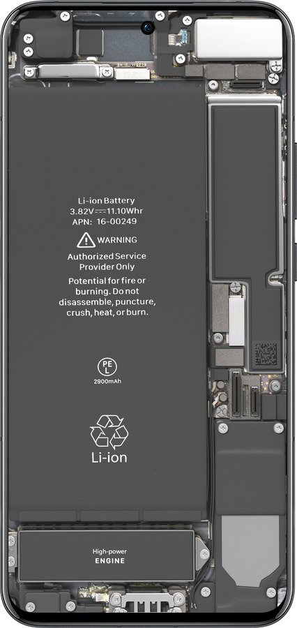 Силиконовый чехол Детали смартфона для Oppo Reno13 Pro - 5487u-3943 изображение 