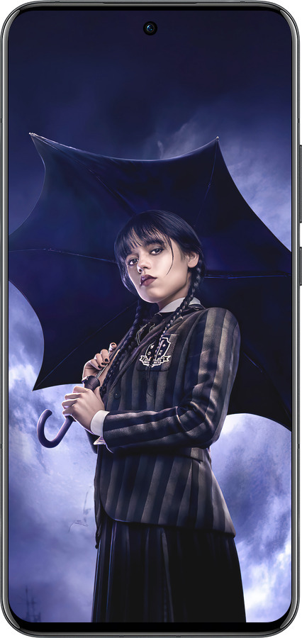 Силиконовый чехол Wednesday v2 для Oppo Reno13 Pro - 5516u-3943 изображение 