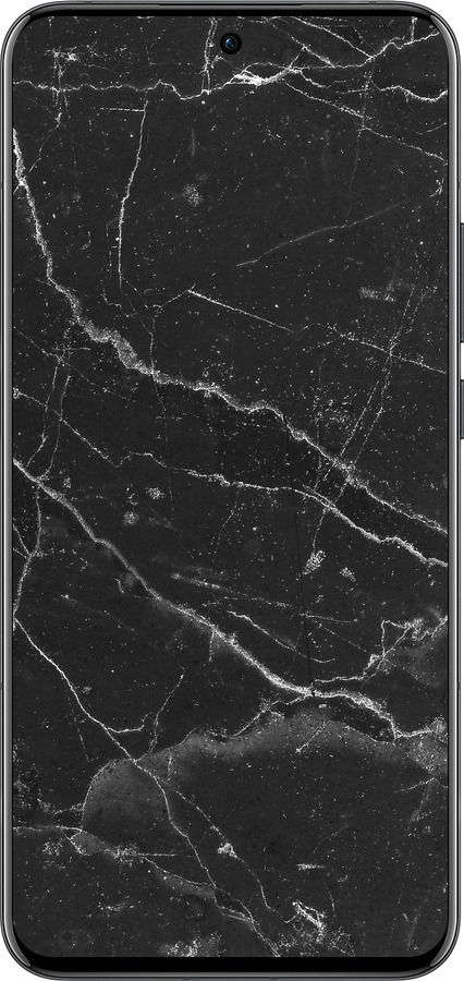 Силиконовый чехол Черный мрамор v2 для Oppo Reno13 Pro - 5568u-3943 изображение 