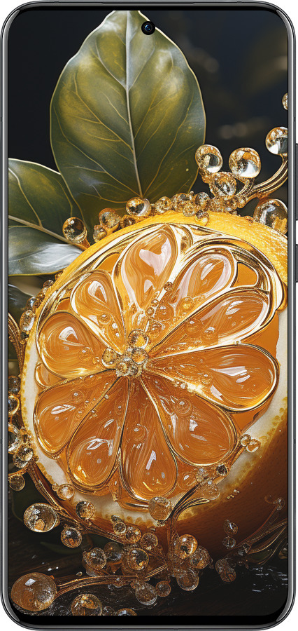 Силиконовый чехол Лимон для Oppo Reno13 Pro - 5647u-3943 изображение 