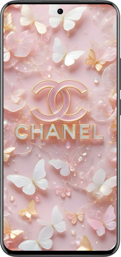 Силіконовий чехол Шанель для Oppo Reno13 Pro - 6366u-3943 изображение 