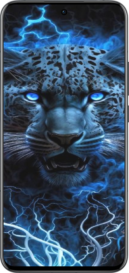 Силіконовий чехол Крижаний леопард для Oppo Reno13 Pro - 6460u-3943 изображение 