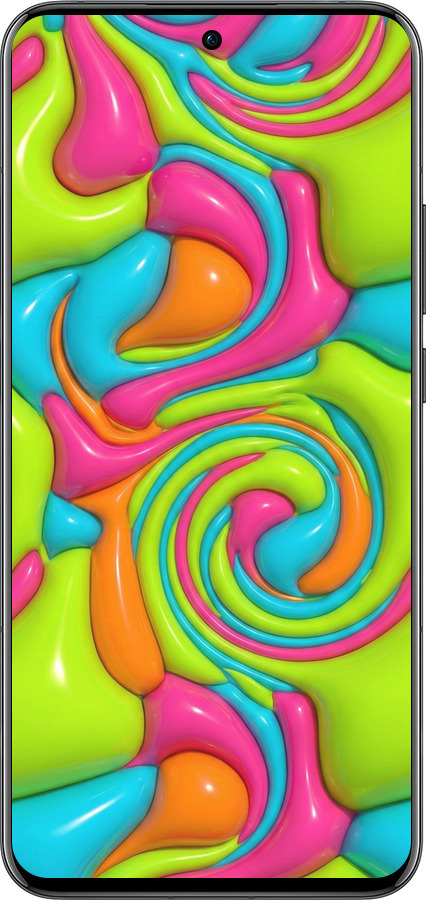 Силиконовый чехол Y2K Jelly Dream для Oppo Reno13 Pro - 6780u-3943 изображение 