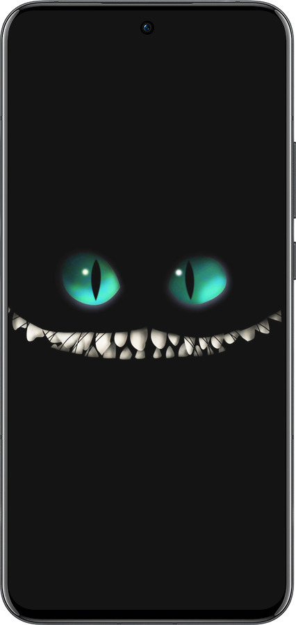 Силиконовый чехол Чеширский кот для Oppo Reno13 Pro - 689u-3943 изображение 