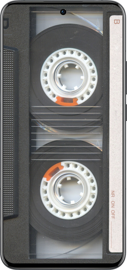 Силиконовый чехол Кассета для Oppo Reno13 Pro - 876u-3943 изображение 