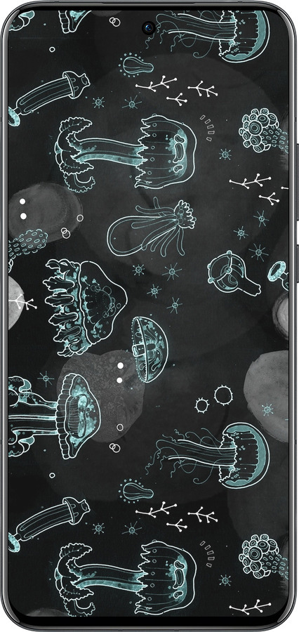 Силіконовий чехол Медузи для Oppo Reno13 Pro - 906u-3943 изображение 