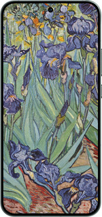 Силиконовый чехол Винсент Ван Гог. Ирисы для Oppo RENO14 5G - 161u-4058 изображение 
