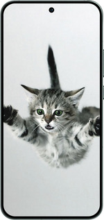 Силиконовый чехол Летящий котёнок для Oppo RENO14 5G - 2322u-4058 изображение 