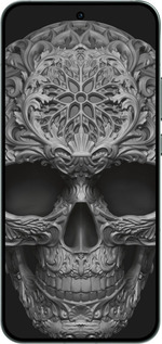 Силиконовый чехол skull-ornament для Oppo RENO14 5G - 4101u-4058 изображение 