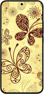 Силіконовий чехол Красиві метелики для Oppo RENO14 5G - 4170u-4058 изображение 