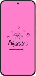 Силиконовый чехол Princess для Oppo RENO14 5G - 4361u-4058 изображение 