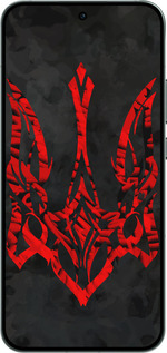 Силиконовый чехол Герб Украины v4 для Oppo RENO14 5G - 5319u-4058 изображение 