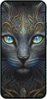 Силиконовый чехол Кошка для Oppo RENO14 5G - 5548u-4058 изображение 