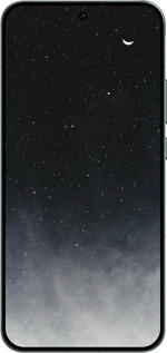 Силиконовый чехол Сині хмари, Синій місяць для Oppo RENO14 5G - 6396u-4058 изображение 