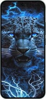 Силиконовый чехол Ледяной леопард для Oppo RENO14 5G - 6460u-4058 изображение 