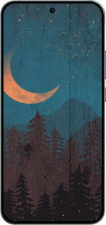 Силиконовый чехол Звездный лес для Oppo RENO14 5G - 6480u-4058 изображение 