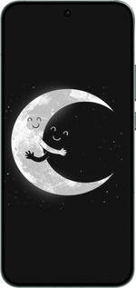 Силиконовый чехол Лунные объятия для Oppo RENO14 5G - 6508u-4058 изображение 