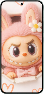 Силиконовый чехол Лабубу 2 для Oppo RENO14 5G - 6710u-4058 изображение 