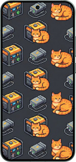 Силиконовый чехол Autonomous Zone для Oppo RENO14 5G - 6771u-4058 изображение 