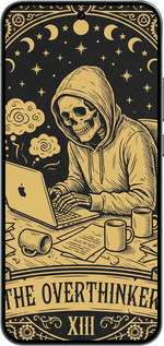 Силиконовый чехол The Overthinker для Oppo RENO14 5G - 6774u-4058 изображение 