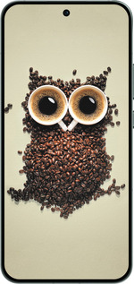 Силиконовый чехол Сова из кофе для Oppo RENO14 5G - 777u-4058 изображение 
