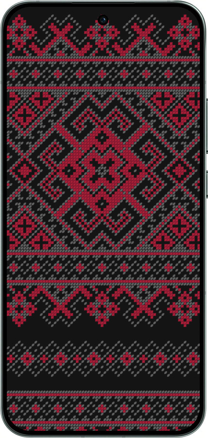 Силіконовий чехол Вишиванка 52 для Oppo RENO14 5G - 1763u-4058 изображение 