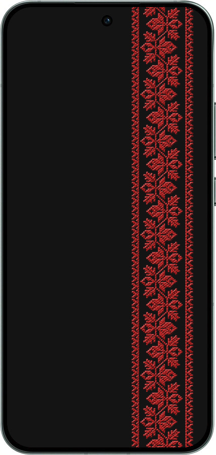 Силіконовий чехол Вишиванка 53 для Oppo RENO14 5G - 2041u-4058 изображение 