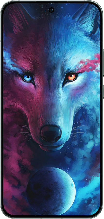 Силиконовый чехол Арт-волк для Oppo RENO14 5G - 3999u-4058 изображение 