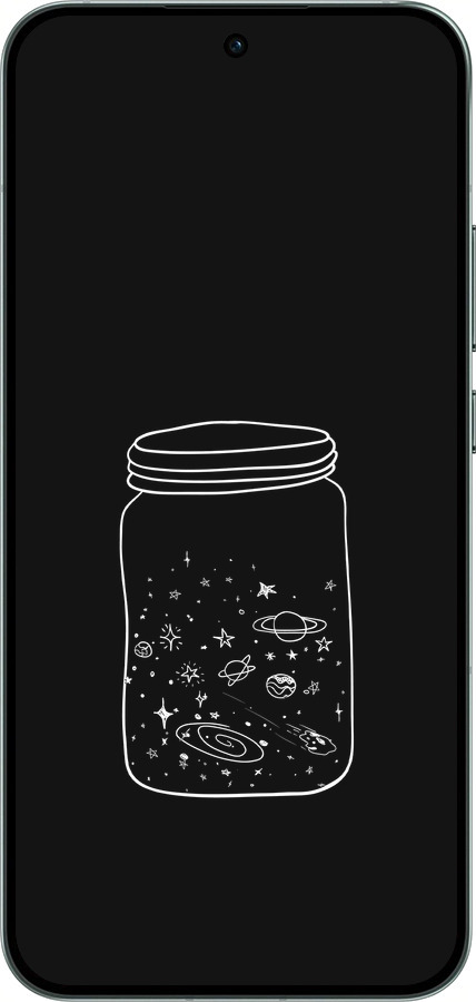 Силиконовый чехол Космос в банке для Oppo RENO14 5G - 4297u-4058 изображение 