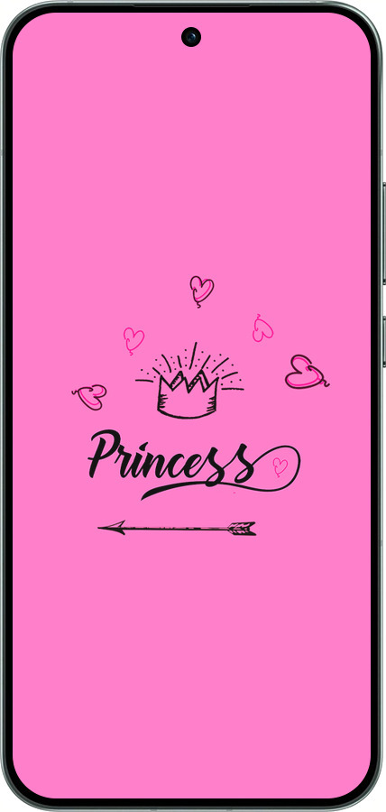Силиконовый чехол Princess для Oppo RENO14 5G - 4361u-4058 изображение 