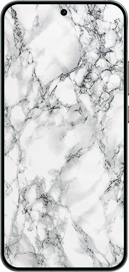 Силиконовый чехол Мрамор белый для Oppo RENO14 5G - 4480u-4058 изображение 