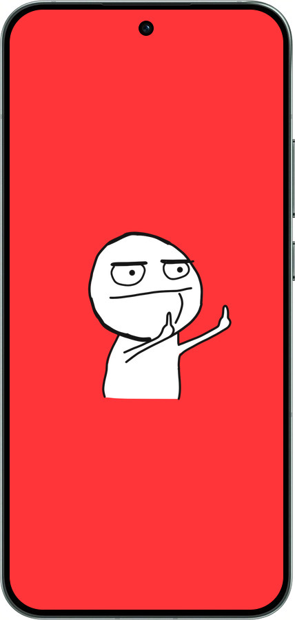 Силиконовый чехол Мем для Oppo RENO14 5G - 4578u-4058 изображение 