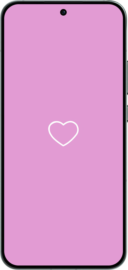 Силіконовий чехол Серце 2 для Oppo RENO14 5G - 4863u-4058 изображение 