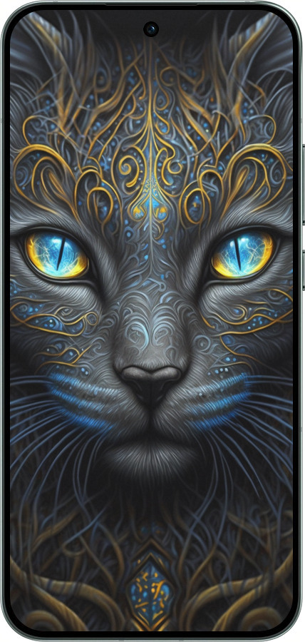 Силиконовый чехол Кошка для Oppo RENO14 5G - 5548u-4058 изображение 