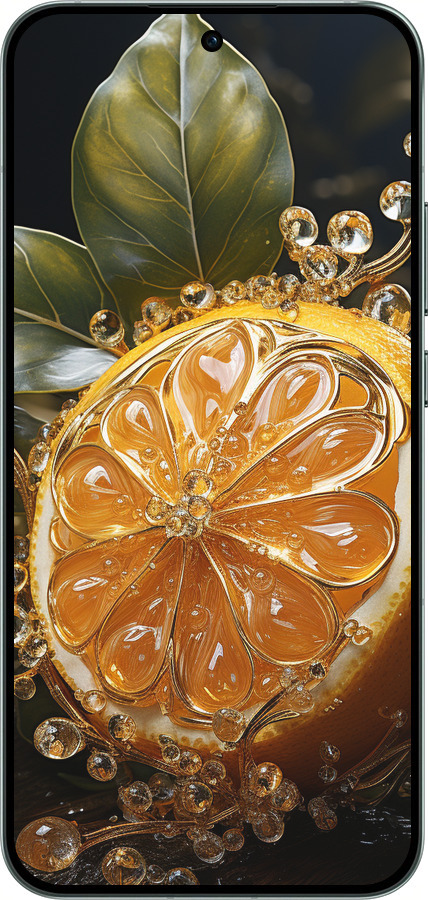 Силиконовый чехол Лимон для Oppo RENO14 5G - 5647u-4058 изображение 