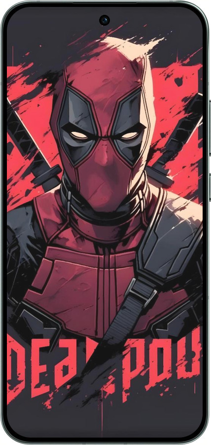 Силиконовый чехол Дедпул для Oppo RENO14 5G - 6293u-4058 изображение 