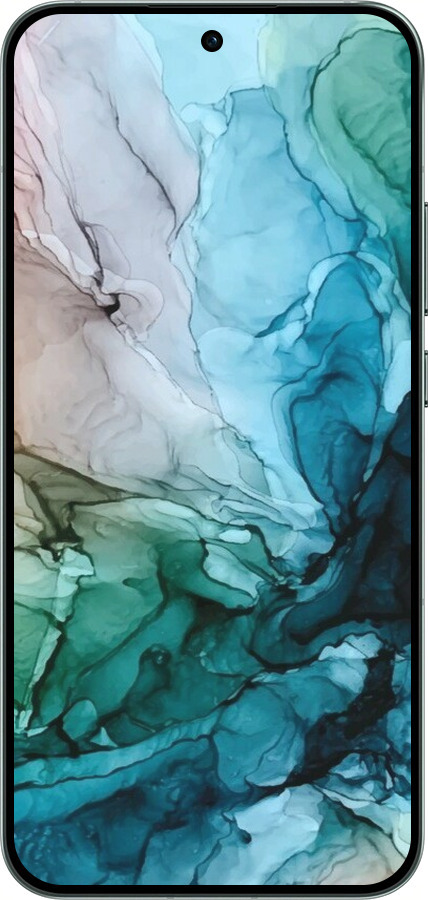 Силиконовый чехол С красочной абстрактной картиной Соленые берега для Oppo RENO14 5G - 6405u-4058 изображение 