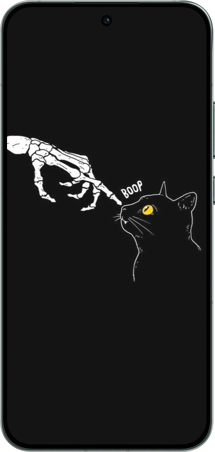 Силиконовый чехол Кошка для Oppo RENO14 5G - 6505u-4058 изображение 